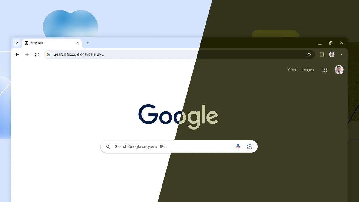 Google Chrome new Material UI